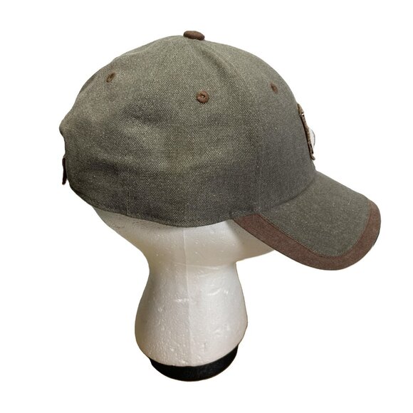 Walt Disney World Parks Brown Baseball Dad Hat Metal Logo Heavy Canvas Khaki - Picture 5 of 9